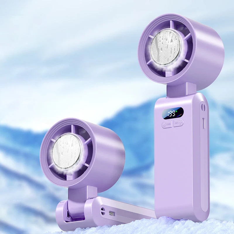 ❄️49% KEDVEZMÉNY!💨 Hordozható vízpermetes ventilátor – 3 sebességfokozat, hűtés vízpermet segítségével – Fizetés átvételkor ⚡✅