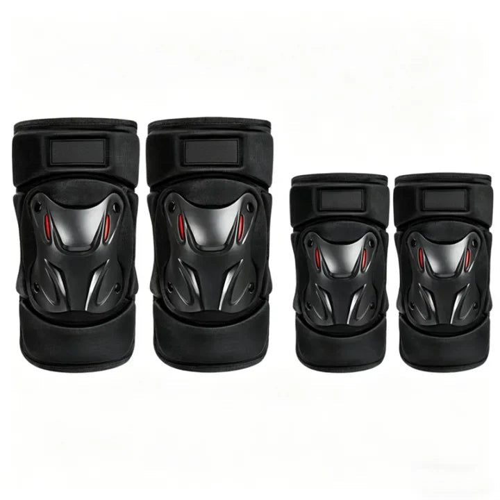 🏍️ Térd- és könyökvédő szett motorosok számára