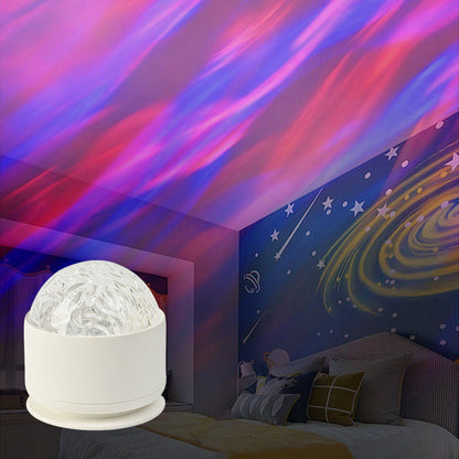 🌌 Hozd be az északi fényt a szobádba – aurora éjszakai fényvetítő távirányítóval, amely elringat az álmok világába ✨