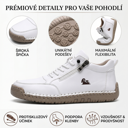 🔥 50% popusta – Ne propustite | Odabrana obuća od teleće kože – ortopedske cipele – 👞 – izdržljive, protuklizne i vodootporne | potpora svodu stopala, ublažavanje boli, unisex
