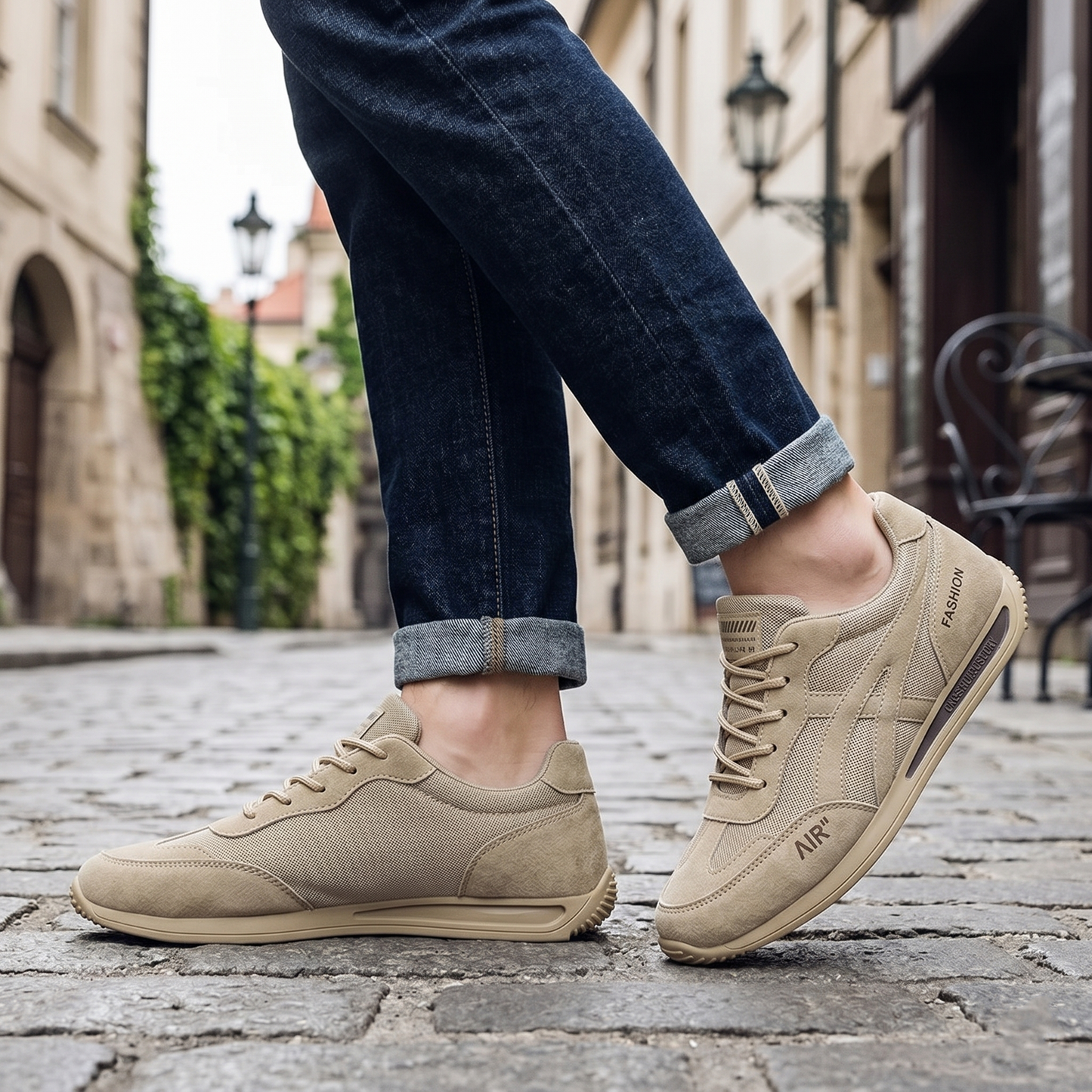 🔥 Današnja posebna ponuda s popustom od 50%🎁Muške ortopedske cipele za hodanje ✅ Prozračne i neklizajuće - Recite zbogom bolovima u stopalima i uživajte u cjelodnevnoj udobnosti!