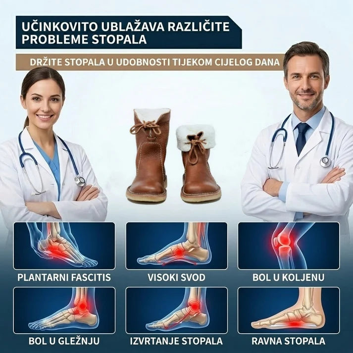 🔥Vremenski ograničena ponuda: 50% popusta! Ne propustite! ⏰Mekane, udobne i tople cipele od ovčje kože u retro stilu ✅ Zimska vunena podstava + ručno šivanje 👞 (Ugrađena potpora za svod stopala za lakše hodanje)