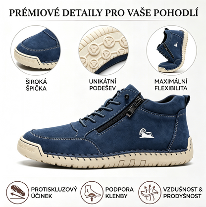 🔥 50% popusta – Ne propustite | Odabrana obuća od teleće kože – ortopedske cipele – 👞 – izdržljive, protuklizne i vodootporne | potpora svodu stopala, ublažavanje boli, unisex