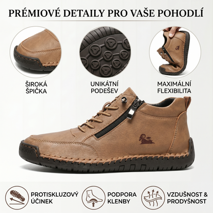🔥 50% popusta – Ne propustite | Odabrana obuća od teleće kože – ortopedske cipele – 👞 – izdržljive, protuklizne i vodootporne | potpora svodu stopala, ublažavanje boli, unisex
