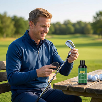 ⛳✨ Professzionális golfütő-polírozópaszta – Hatékonyan eltávolítja az oxidációt és a finom karcokat, hosszan tartó fényvédelmet ad. Egyszerű felvitel – ideális versenyzőknek és hobbijátékosoknak egyaránt! 🏌️🛡️