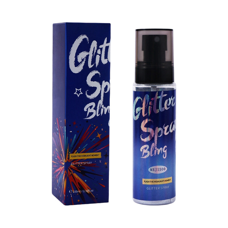 💃 Tökéletes esti smink fixálásához, test highlighterként, vagy hajvégek fényesítéséhez – Spray, ami mindenhol ragyogóvá tesz 🌙🏝️