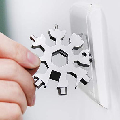 ⚙️🔧 18 az 1-ben multifunkciós hócsavar beépített giroszkóppal – Egyetlen szerszám, végtelen lehetőség 🧲