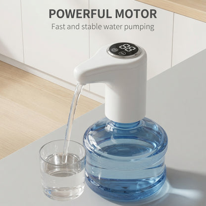 🚰 Egy gombnyomás, és már folyik is a friss víz – automatikus szivattyú, amely megszabadít a nehéz palackok emelgetésétől 💧