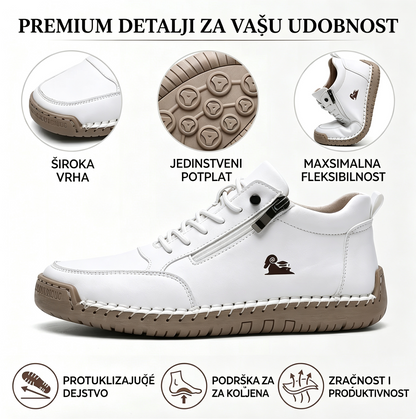 🔥 50% popusta – Ne propustite | Odabrana obuća od teleće kože – ortopedske cipele – 👞 – izdržljive, protuklizne i vodootporne | potpora svodu stopala, ublažavanje boli, unisex