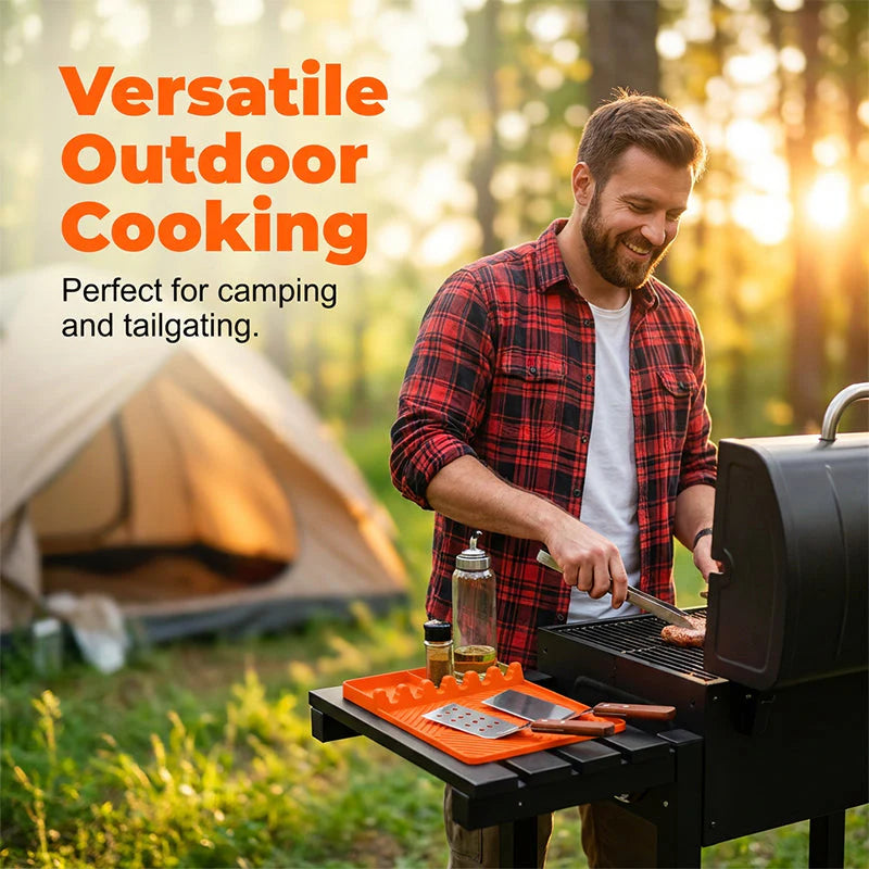 🔥 Szilikon grillezőalátét az oldalsó polcra – tökéletes kiegészítő a grillezéshez 🍖