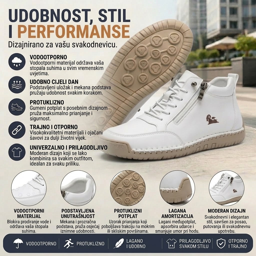🔥50% popusta danas - ne propustite!  Connwan® - Muške ortopedske cipele ✅ Recite zbogom bolovima u stopalima i uživajte u cjelodnevnoj udobnosti!