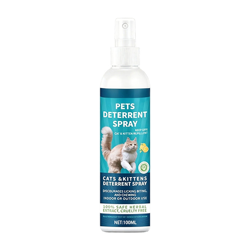 🚫🐕 Gyógynövényes riasztó spray – Hatékonyan távol tartja a kutyákat és macskákat a rágástól, kaparástól és harapástól, kíméletes a felületekhez 🧴