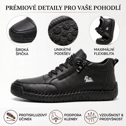 🔥 50% popusta – Ne propustite | Odabrana obuća od teleće kože – ortopedske cipele – 👞 – izdržljive, protuklizne i vodootporne | potpora svodu stopala, ublažavanje boli, unisex