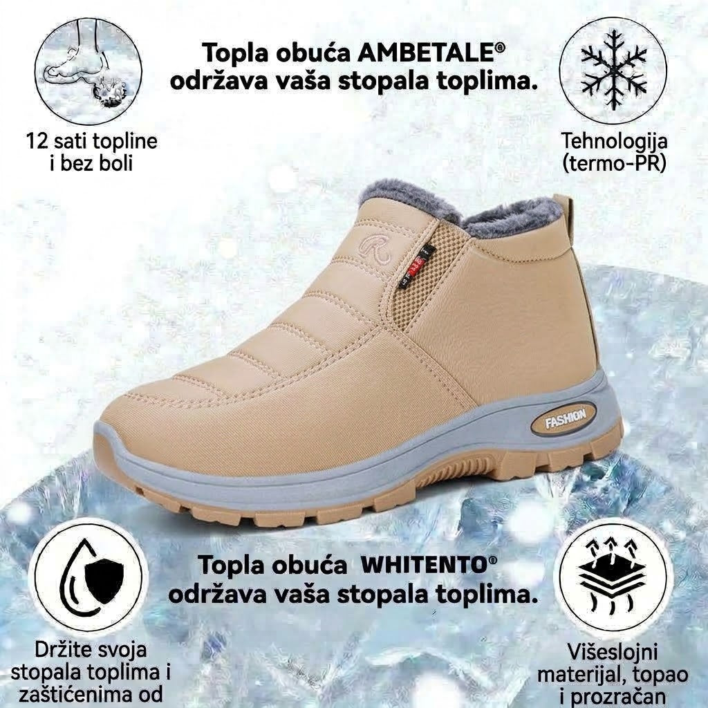 🎉 Posebna ponuda za danas: 50 % popusta – ne propustite!⏰ Ergonomske ortopedske zimske cipele koje učinkovito ublažavaju bolove u stopalima, koljenima i leđima ✅ prikladne za muškarce i žene.