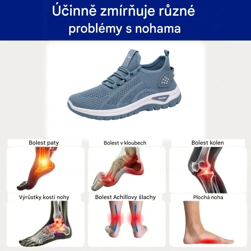 🎉Poslední den! Sleva 50 %! ✅ Ortopedická zdravotní obuv navržená speciálně pro lidi s problémy s nohama k úlevě od bolesti zad, kloubů a chodidel