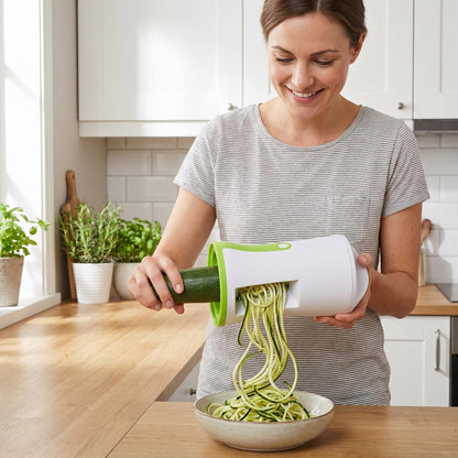 🥕 Spirálozd fel a zöldségeket – a kézi többfunkciós spirálvágó, amely egészséges és szórakoztató főzést varázsol 🍝