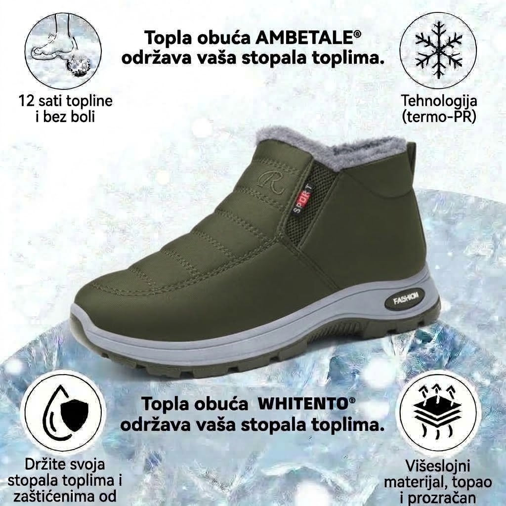 🎉 Posebna ponuda za danas: 50 % popusta – ne propustite!⏰ Ergonomske ortopedske zimske cipele koje učinkovito ublažavaju bolove u stopalima, koljenima i leđima ✅ prikladne za muškarce i žene.