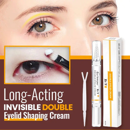 🎁✨ 【1+1 ingyen】Láthatatlan szemhéjkrém kettős szemhéjakra – Hosszantartó, természetes ráncok nélkül 👁️