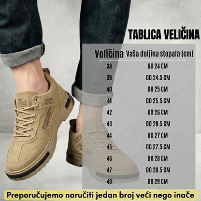 【⏰50% popusta danas! Ne propustite!】Connwan®Ergonomski dizajnirane ortopedske cipele za hodanje koje apsorbiraju udarce✅️Zdrave ortopedske cipele posebno dizajnirane za europske muškarce.