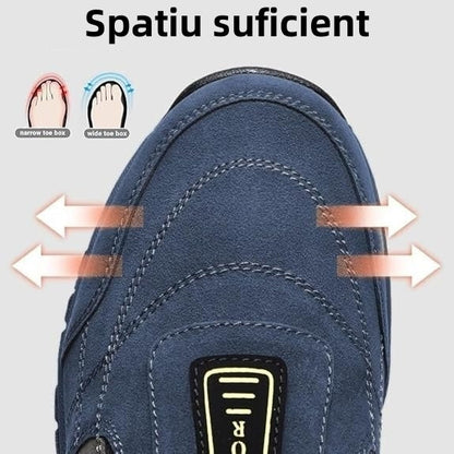 🔷70% reducere astăzi - Nu ratați! ⬛Pantofi ortopedici din piele întoarsă recent concepuți, moi, confortabili, impermeabili și antiderapanți 🦶 Ameliorează durerile de picioare