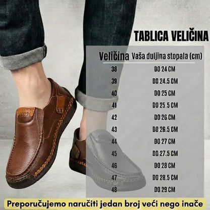 🔥 50% popusta – Ne propustite | Odabrana obuća od teleće kože – ortopedske cipele – 👞 – izdržljive, protuklizne i vodootporne | potpora svodu stopala, ublažavanje boli, unisex