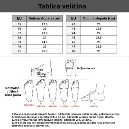 🎉 Posebna ponuda za danas: 50 % popusta – ne propustite!⏰ Ergonomske ortopedske zimske cipele koje učinkovito ublažavaju bolove u stopalima, koljenima i leđima ✅ prikladne za muškarce i žene.