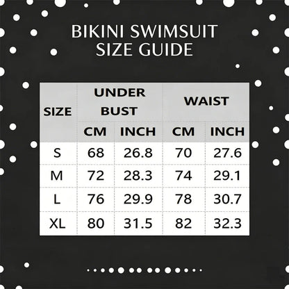 👙 Pöttyös bikini nyakpánttal