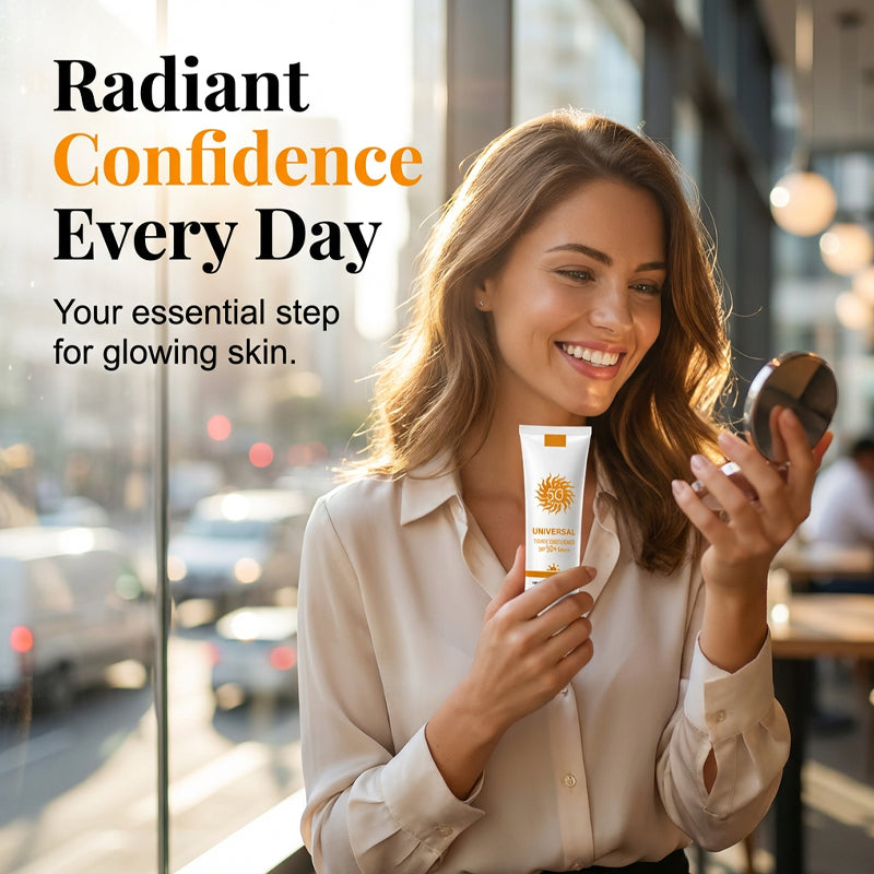 ☀️💄 Színezett alapozó + SPF 50+ – smink és napteher egyben