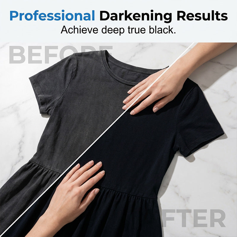 ⚫💥 Ultra-Black feketítő lapok – Visszaadja a ruhák mélyfekete színét, mosógépben használható, élettartamot növel 🔁👕