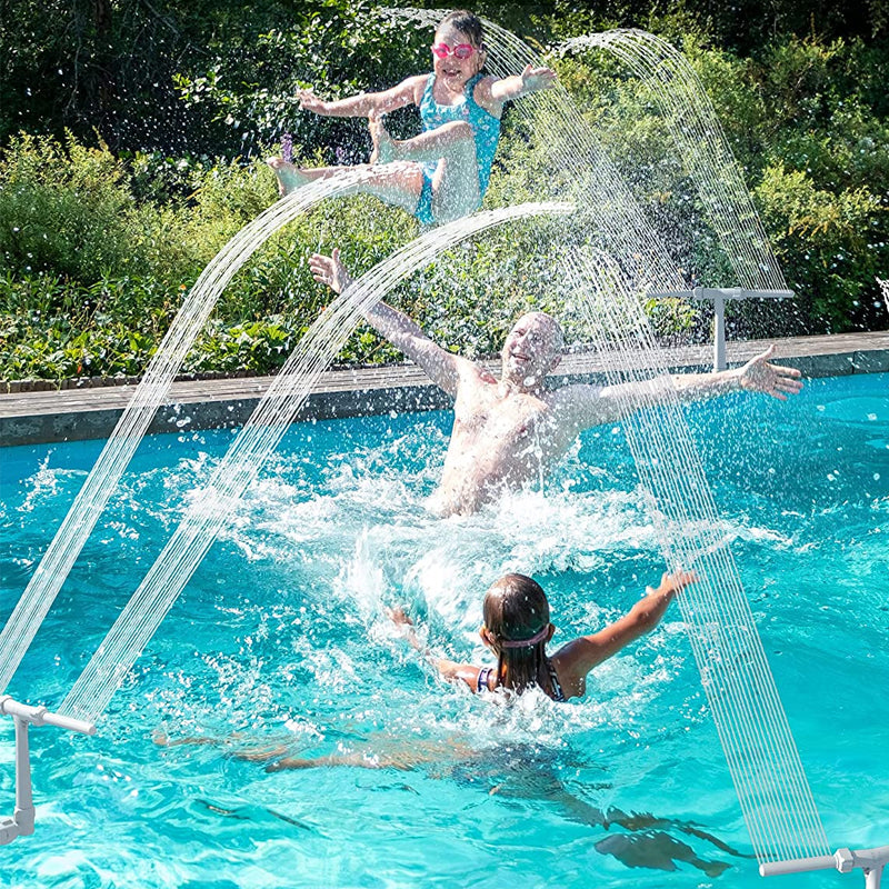 💦 Medencei szökőkút – Adjon egy kis eleganciát a medencéjének a táncoló vízzel ☀️🏊