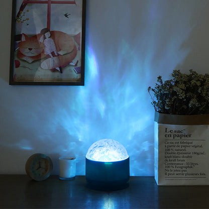 🌌 Hozd be az északi fényt a szobádba – aurora éjszakai fényvetítő távirányítóval, amely elringat az álmok világába ✨