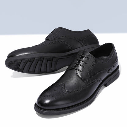🎁Hoje com 50% de desconto✅Sapatos em pele de alta qualidade - Alivia as dores nas articulações 👞 Caminhada confortável