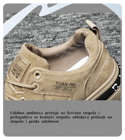 【⏰50% popusta danas! Ne propustite!】Connwan®Ergonomski dizajnirane ortopedske cipele za hodanje koje apsorbiraju udarce✅️Zdrave ortopedske cipele posebno dizajnirane za europske muškarce.