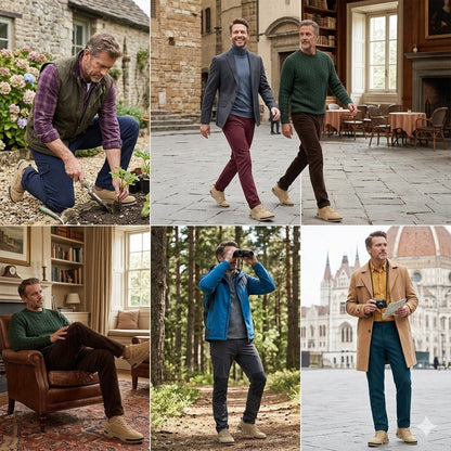 【⏰50% popusta danas! Ne propustite!】Connwan®Ergonomski dizajnirane ortopedske cipele za hodanje koje apsorbiraju udarce✅️Zdrave ortopedske cipele posebno dizajnirane za europske muškarce.