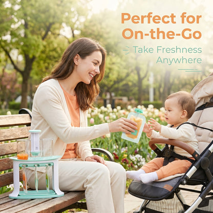 🍚🧴 Otthoni konyhai adagoló bébiételekhez – Egyszerű adagolás, tárolás és melegítés egyben 👶