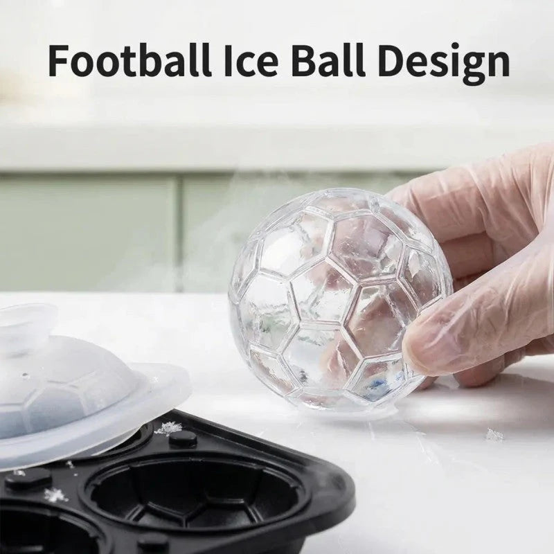 ⚽Szilikon jégkockaforma labda alakú – tökéletes jégkockák a nyári italokhoz 🧊✨