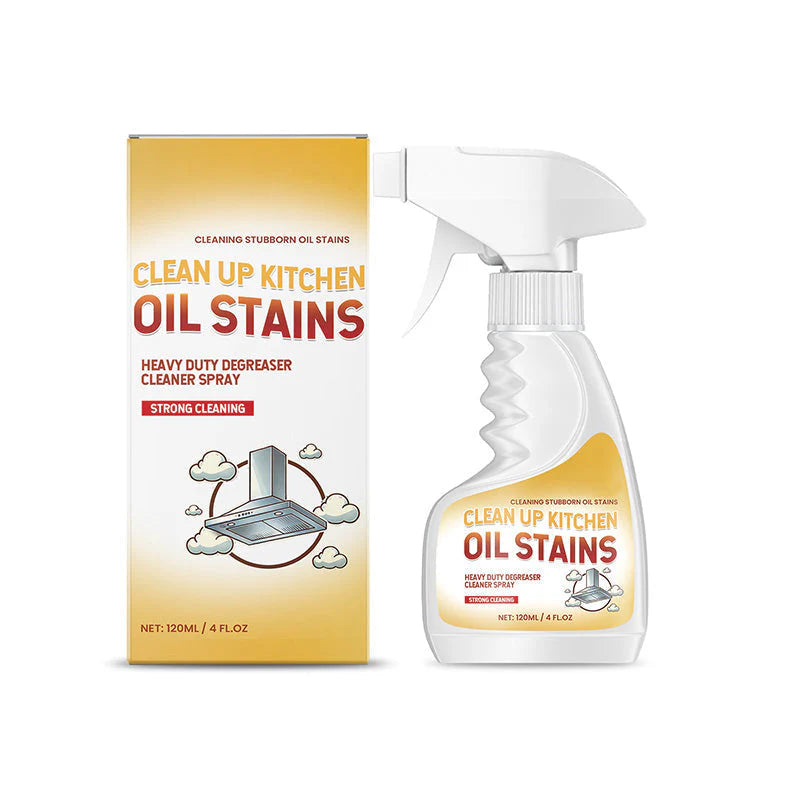 ✨ Búcsú a makacs zsírfoltoktól! Erőteljes zsírtalanító spray konyhához – csillogás garantált 🏠🧴