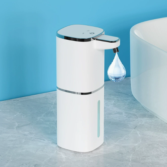 🧴🤖 Intelligens, 4 sebességes habos kézmosó adagoló – Automatikus, érintésmentes, állítható habmennyiséggel ✨