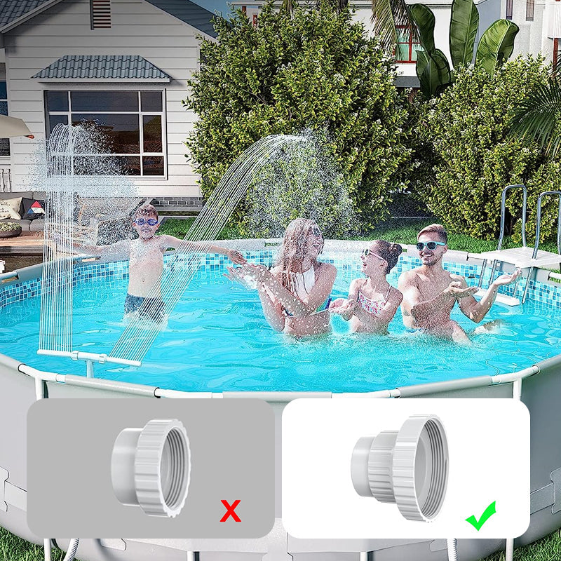 💦 Medencei szökőkút – Adjon egy kis eleganciát a medencéjének a táncoló vízzel ☀️🏊