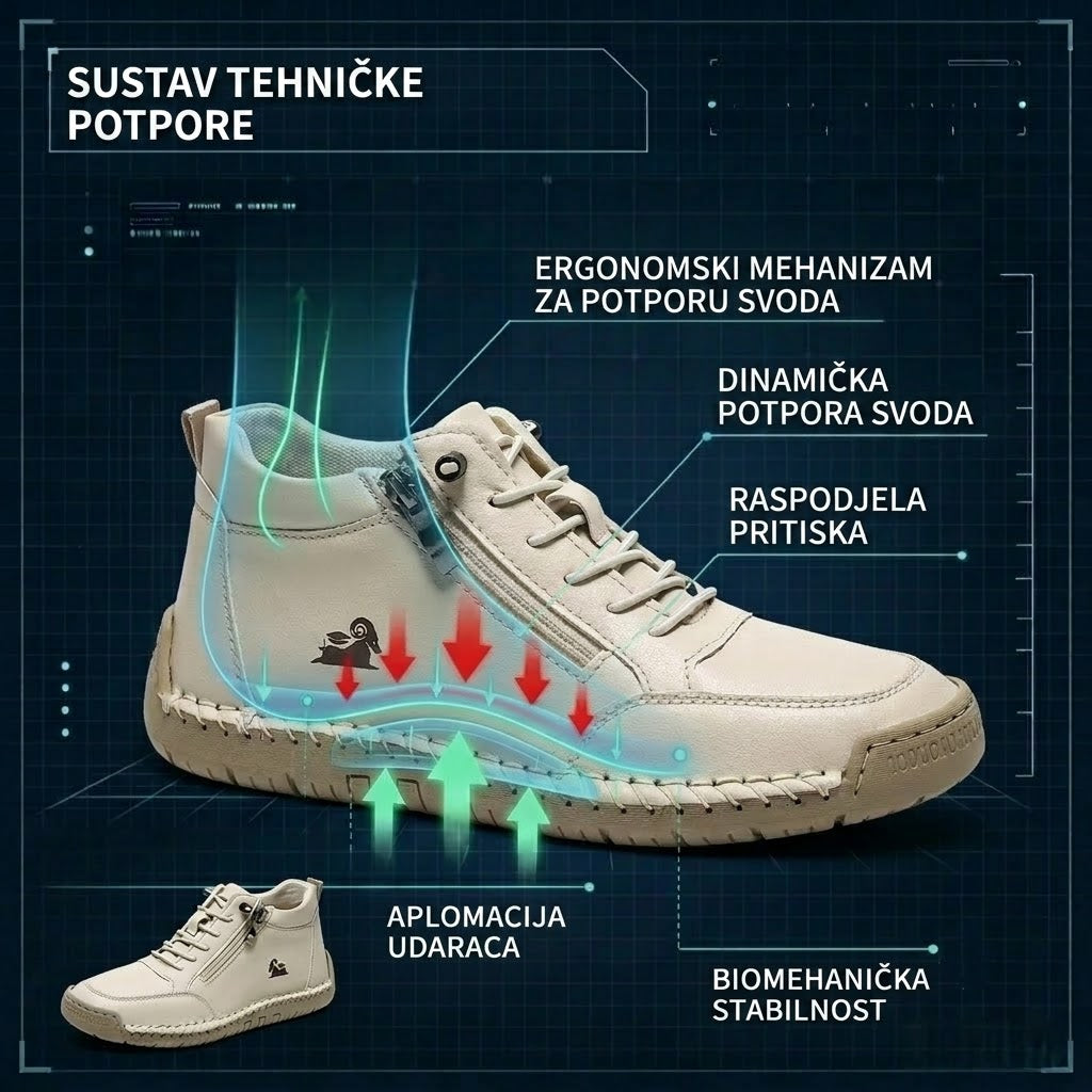 🔥50% popusta danas - ne propustite!  Connwan® - Muške ortopedske cipele ✅ Recite zbogom bolovima u stopalima i uživajte u cjelodnevnoj udobnosti!