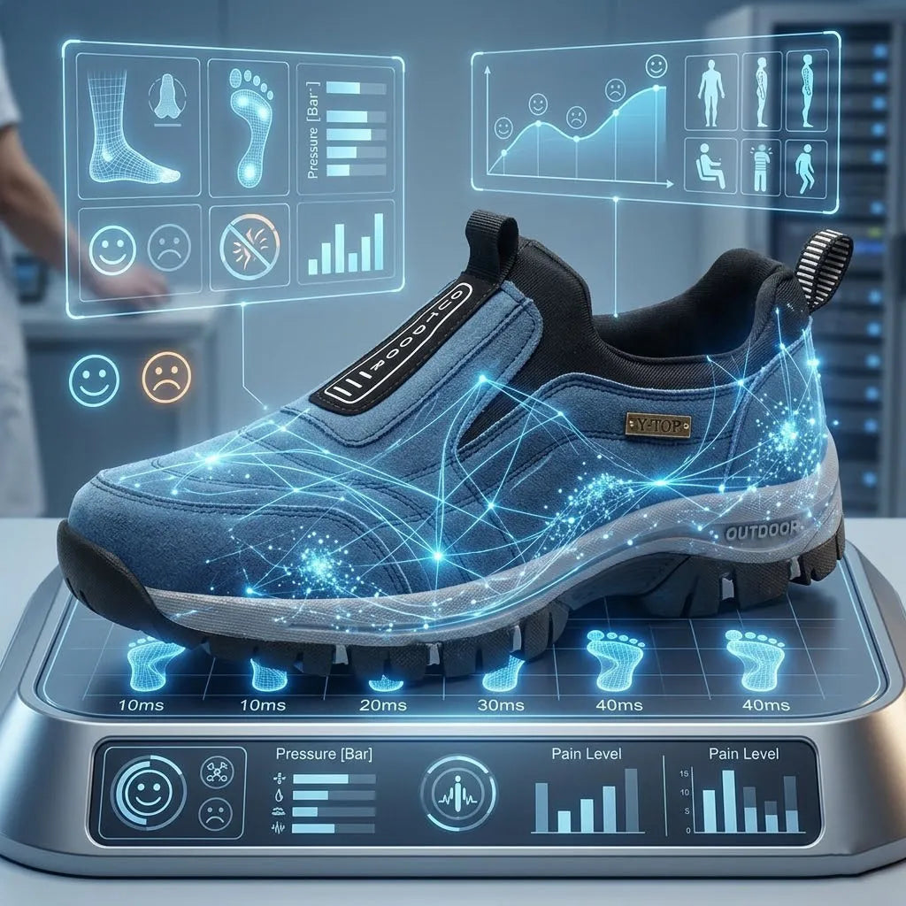 Connwan® Ortopedske cipele 🔥 50% popusta 🎁 Udobne cipele za hodanje 👟 Potpora za svod stopala, učinkovito ublažava bol u stopalima, bol u svodu stopala i umor stopala ✅