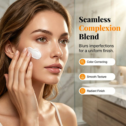 ☀️💄 Színezett alapozó + SPF 50+ – smink és napteher egyben