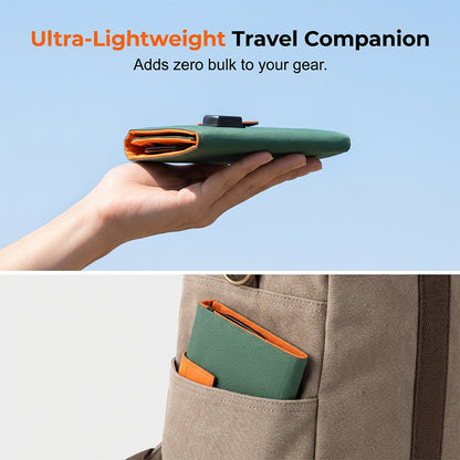 ✨ Összecsukható napelem USB-vel + időjárásálló – Töltsd bárhol, napenergiával ☀️🔋